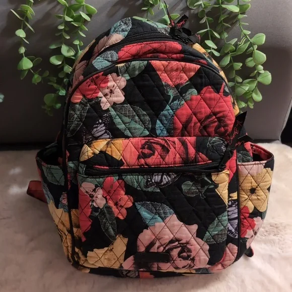Travel Backpack Vera Bradley Havana Rose Backpack Vera Bradley